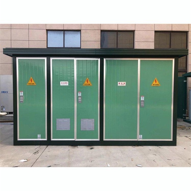 灞桥1600KVA欧式箱式变压器